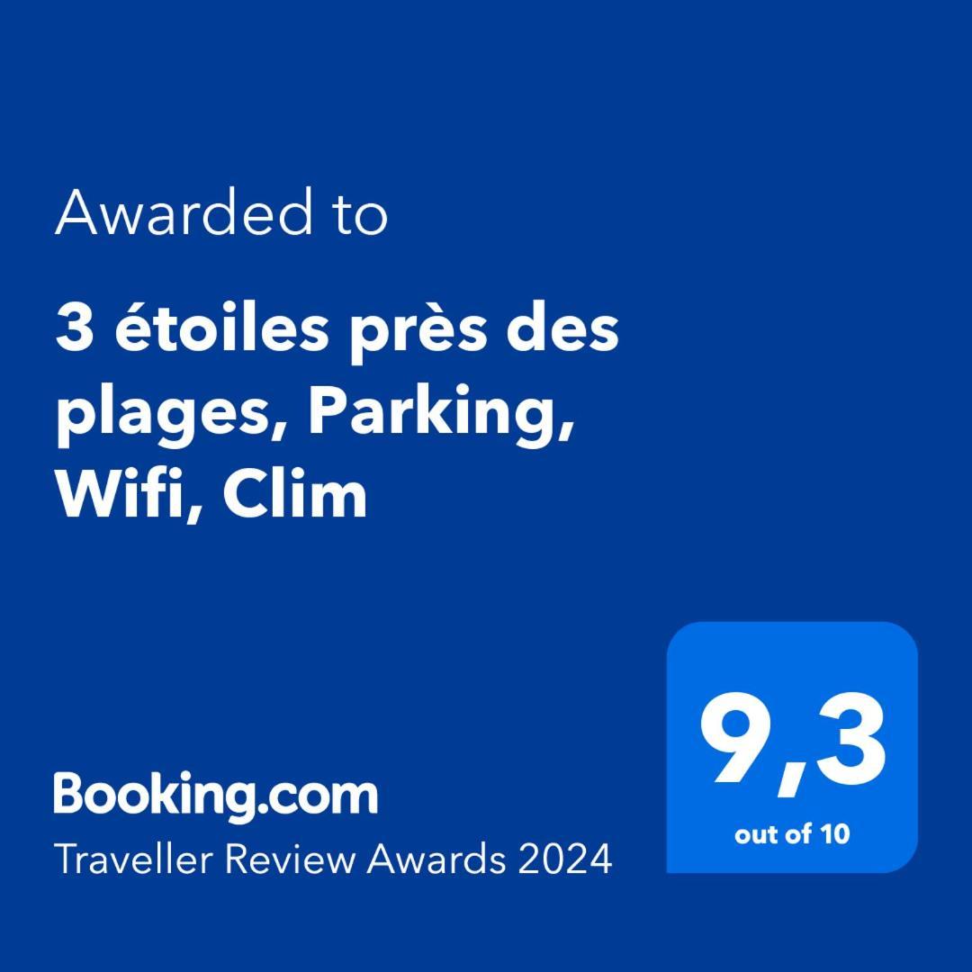 Villa 3 Etoiles Pres Des Plages, Parking, Wifi, Clim Sauvian Exterior foto